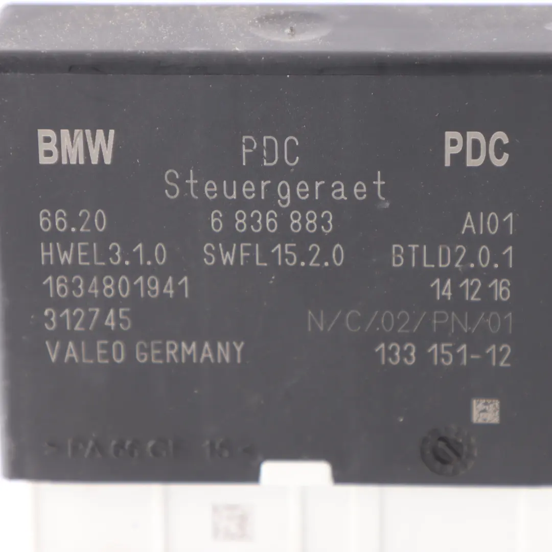 PDC Modul BMW X3 F25 X5 F15 Mini F55 F56 Park Distanz Kontrollgerät für mit Teilenummer 6836883 PDC Modul BMW X3 F25 X5 F15 Mini F55 F56 Park Distanz Kontrollgerät - SKU 6836883 - Teilenummer 6836883