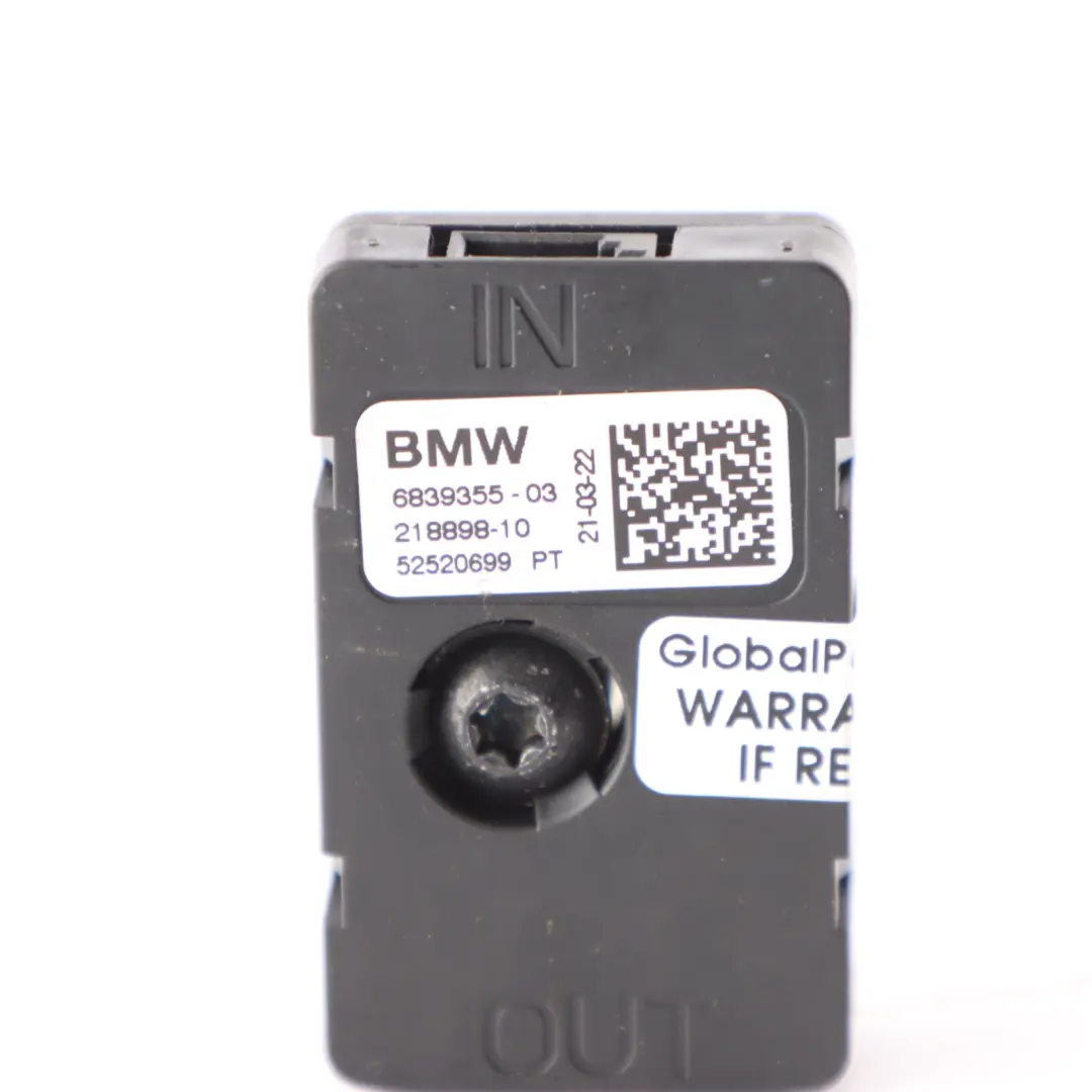 BMW F44 Gran Coupe Antenna Amplifier Suppresion Filter - SKU 6839355 - Part number 6839355