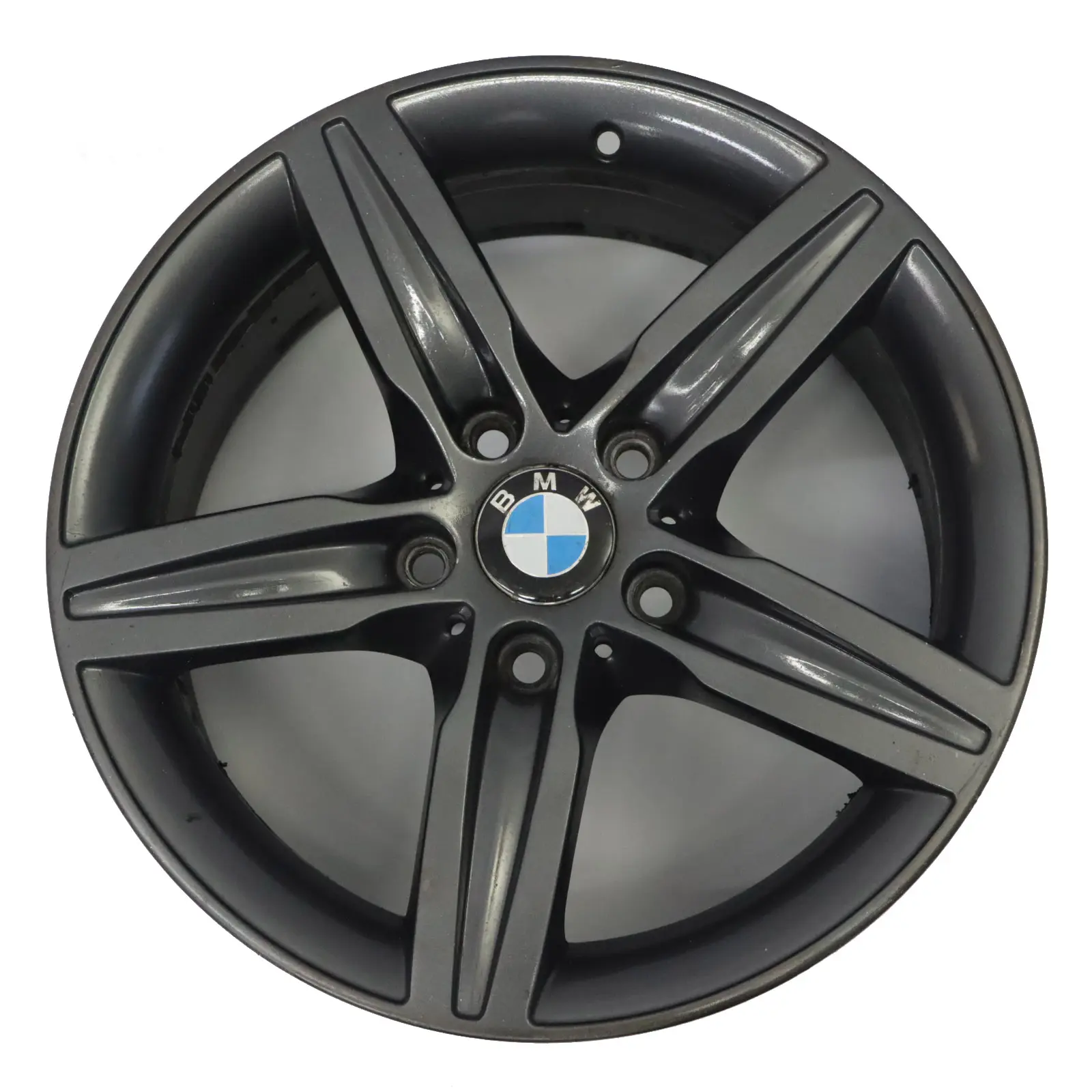 BMW F20 F21 F22 Cerchio Lega Grigio 17" Raggi Stellati 379 ET:43 7,5J 6850151