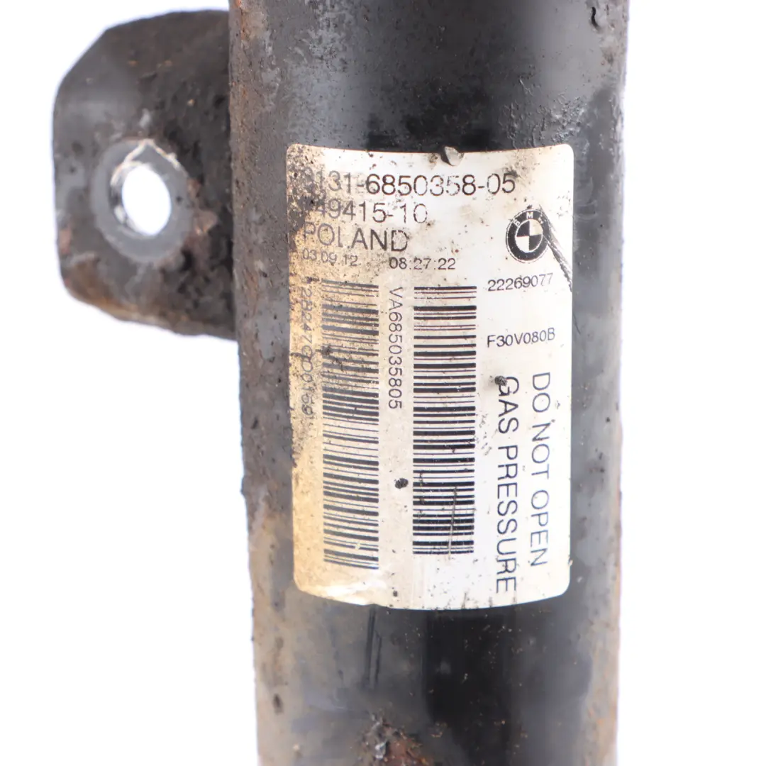 Strut Shock Absorber Front Suspension Left Right N/O/S to BMW F30 Spring with Part number 6850358 BMW F30 Spring Strut Shock Absorber Front Suspension Left Right N/O/S - SKU 6850358-2 - Part number 6850358
