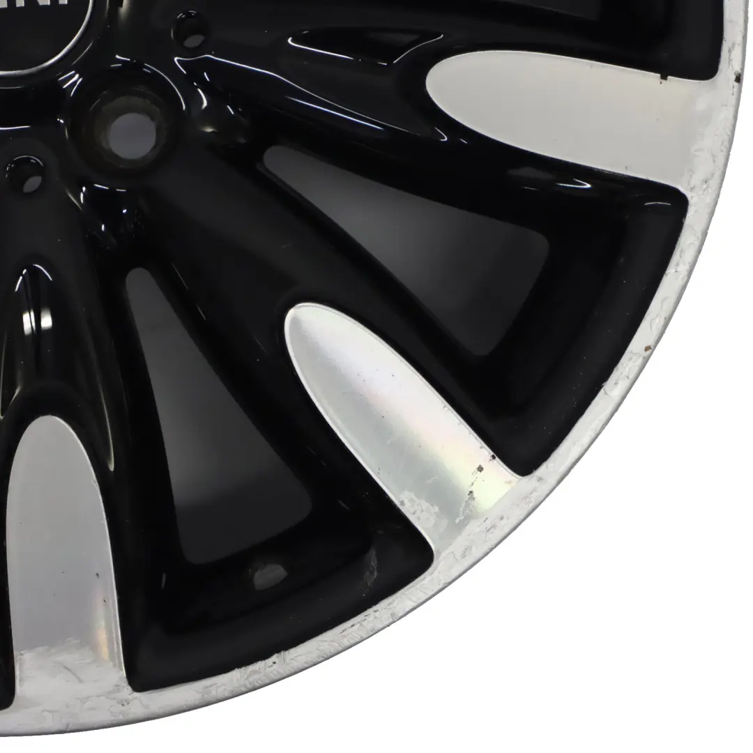 Alloy Wheel Rim 17" ET:54 7J Roulette Spoke 502 to Mini Cooper One F55 F56 with Part number 6855111 Mini Cooper One F55 F56 Alloy Wheel Rim 17" ET:54 7J Roulette Spoke 502 - SKU 6855111-1 - Part number 6855111