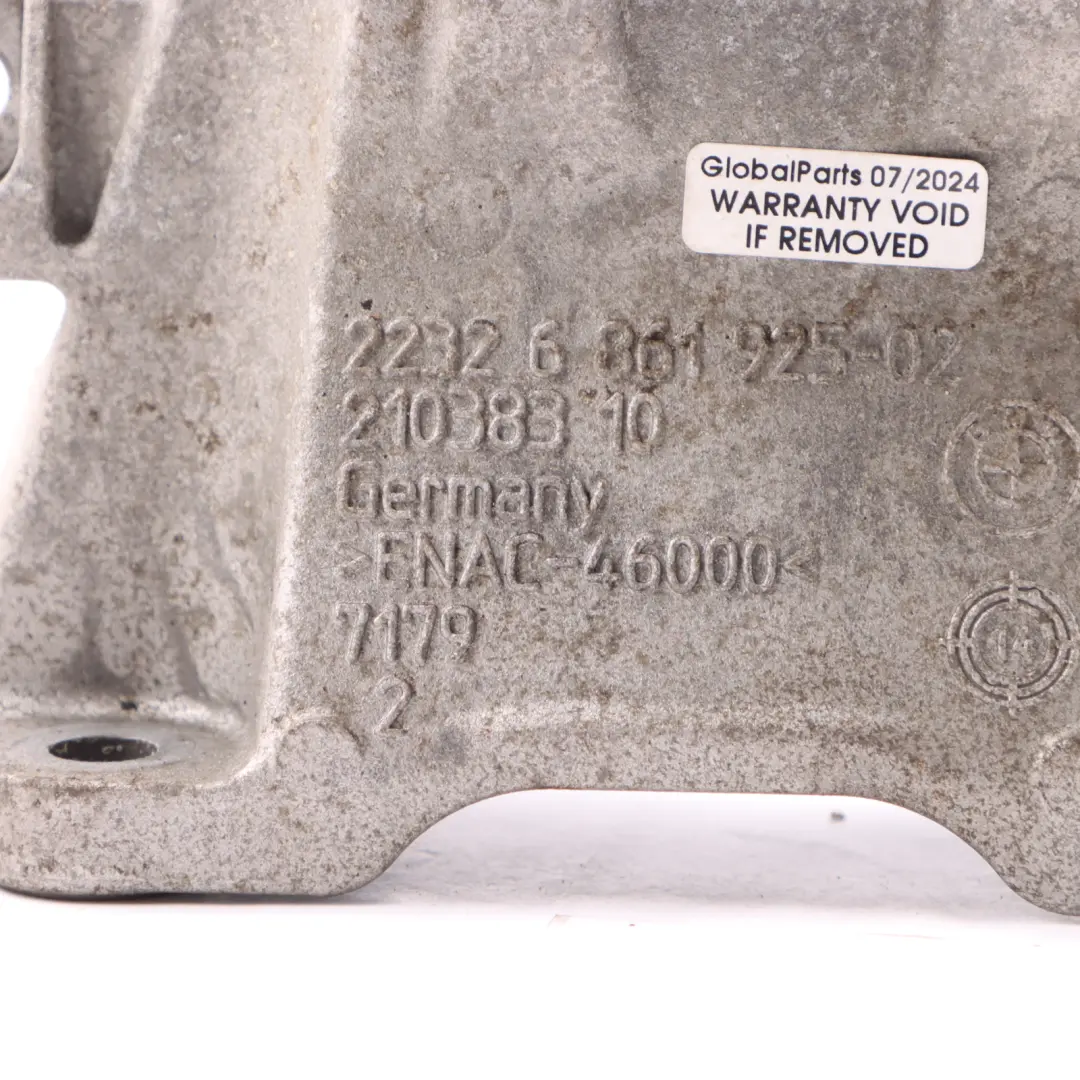 Gearbox Support Bracket BMW F10 F11 LCI B47 Diesel Transmission Holder to with Part number 6861925 Gearbox Support Bracket BMW F10 F11 LCI B47 Diesel Transmission Holder - SKU 6861925 - Part number 6861925