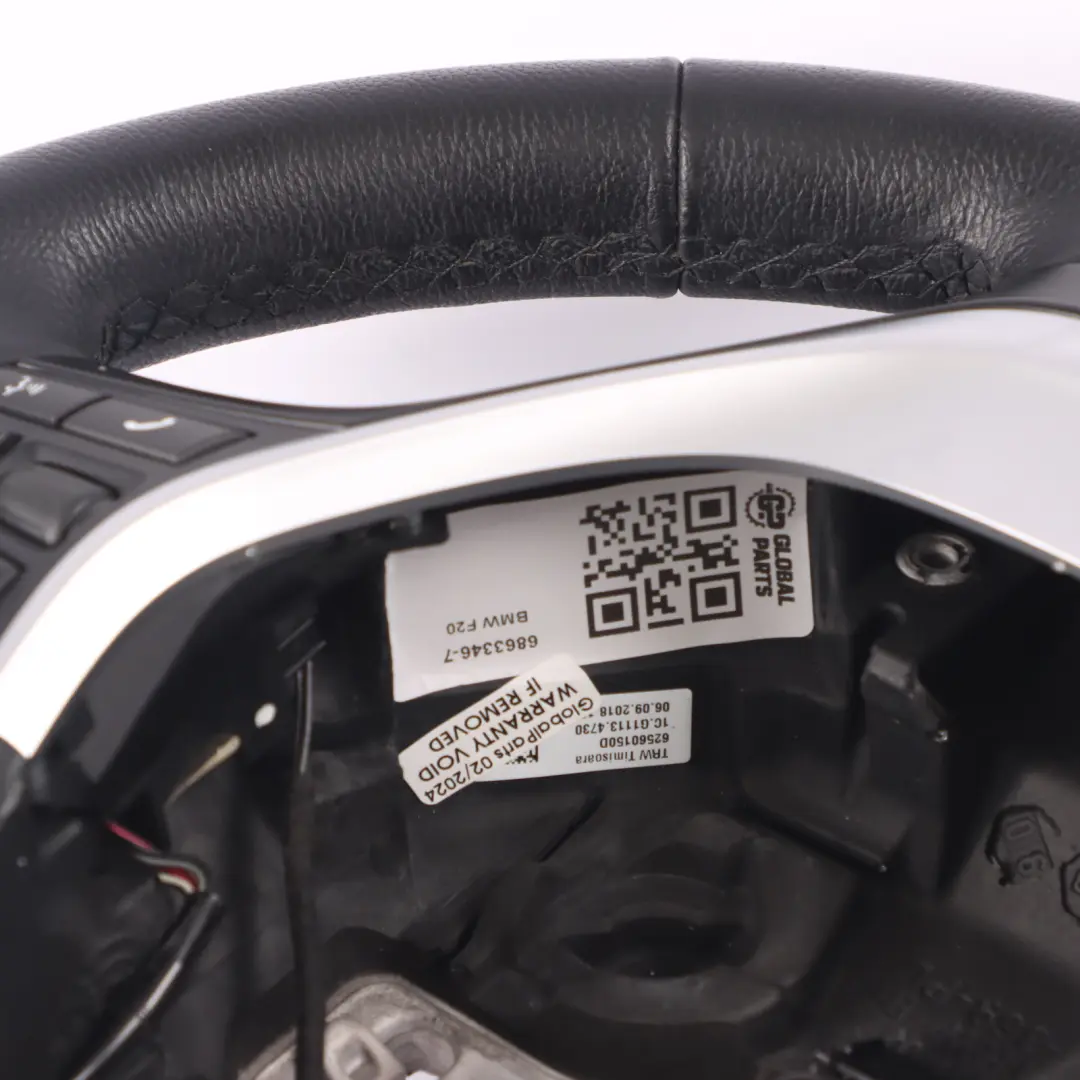 Volante BMW F20 F21 F22 F30 F31 F32 F34 Sport Nero Pelle Multifunzione - SKU 6863346-7 - Numero di parte 6863346