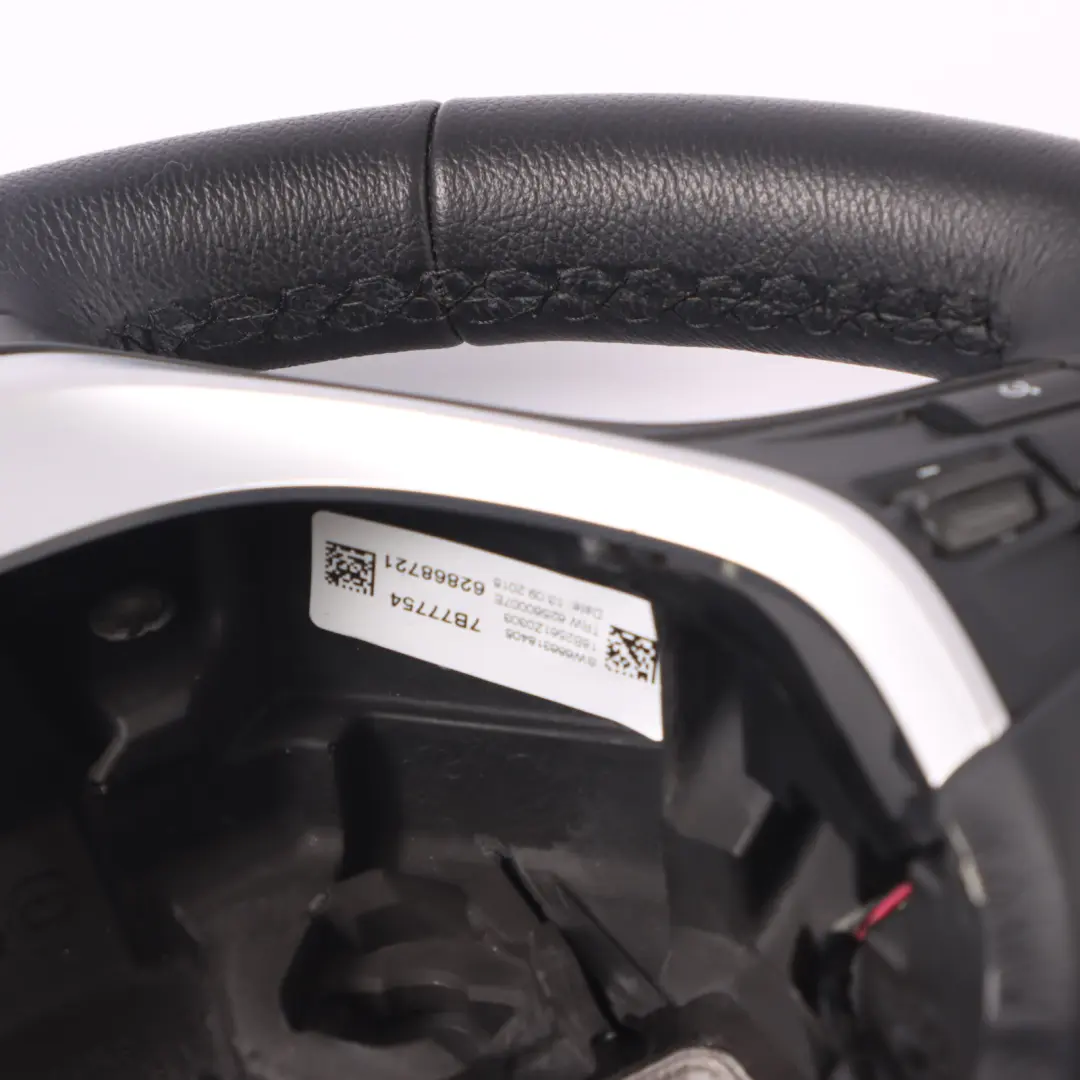 Steering Wheel BMW F20 F21 F22 F30 F31 F32 F34 Sport Black Leather Multifunction to with Part number 6863346 Steering Wheel BMW F20 F21 F22 F30 F31 F32 F34 Sport Black Leather Multifunction - SKU 6863346-7 - Part number 6863346