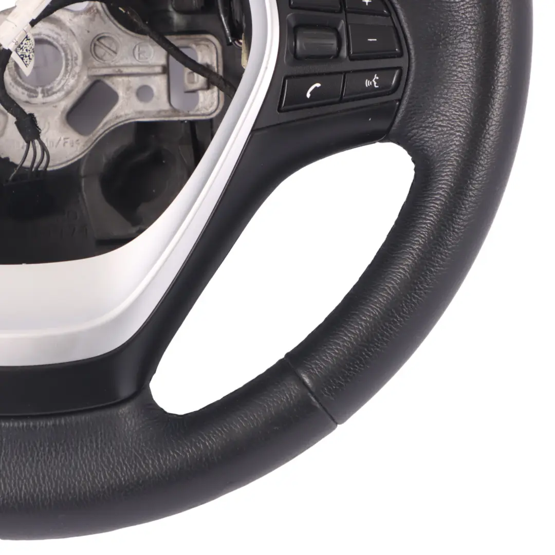 BMW F20 F21 F22 F30 F31 F32 F34 Kierownica Sport Czarna Skóra Multifunkcja - SKU 6863346-7 - Numer Części 6863346
