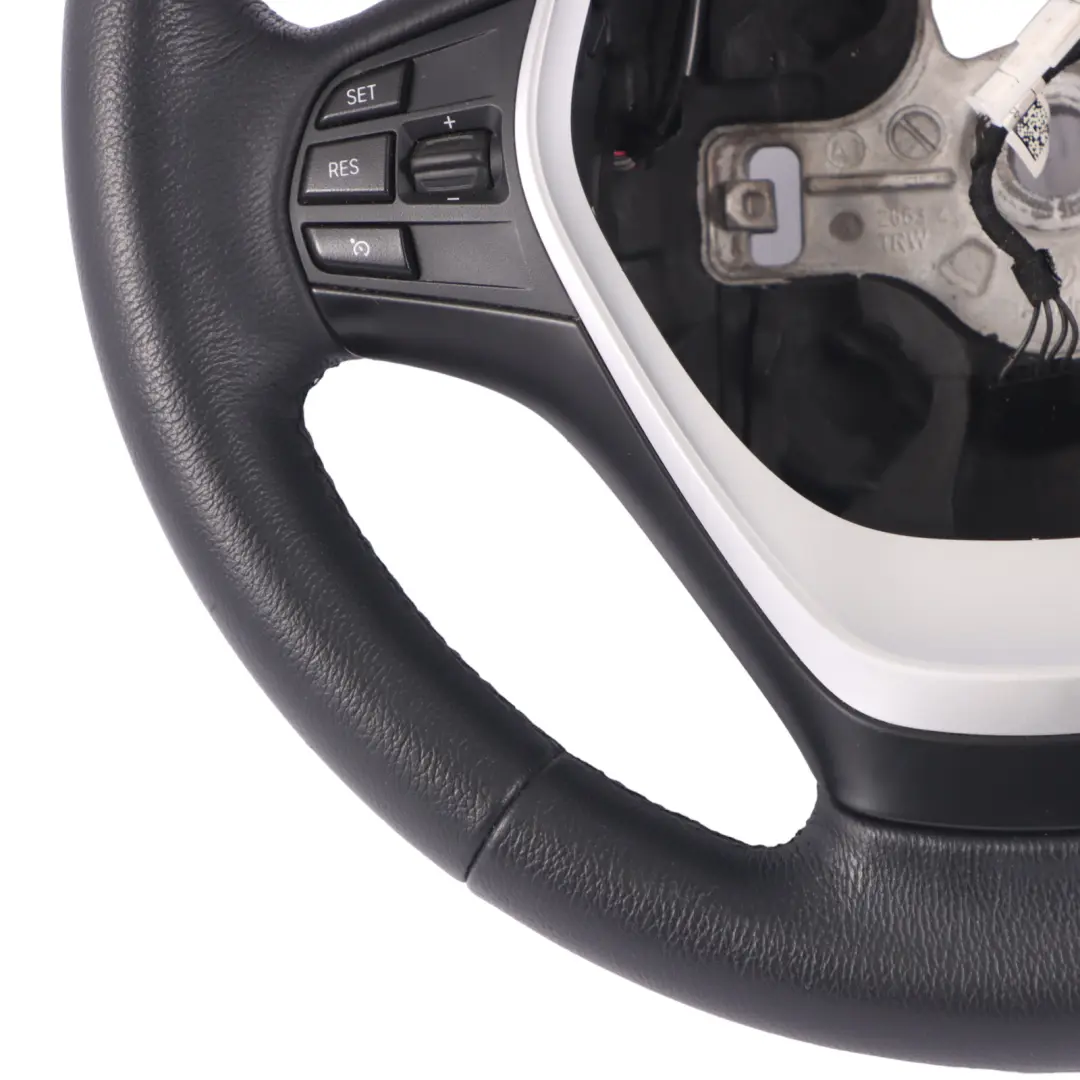 Steering Wheel BMW F20 F21 F22 F30 F31 F32 F34 Sport Black Leather Multifunction to with Part number 6863346 Steering Wheel BMW F20 F21 F22 F30 F31 F32 F34 Sport Black Leather Multifunction - SKU 6863346-7 - Part number 6863346