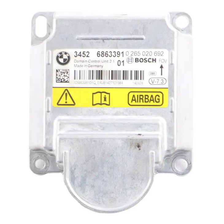 Module BMW F20 F22 F30 F32 F36 Domain Control Unit Module ICM Plus to Air with Part number 6863391 Air Module BMW F20 F22 F30 F32 F36 Domain Control Unit Module ICM Plus - SKU 6863391 - Part number 6863391