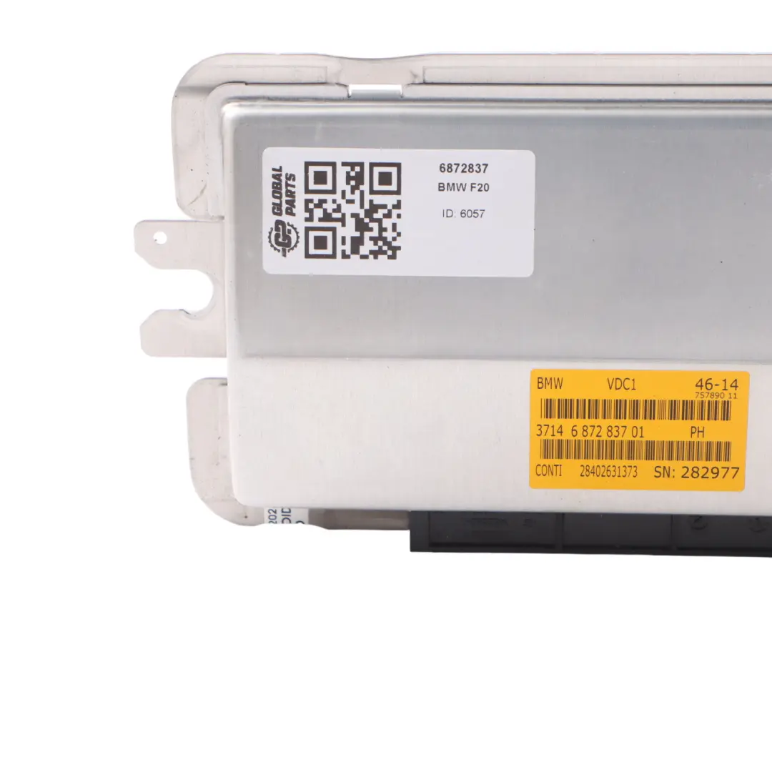 VDC Heck M Sportfahrwerk Steuergerät Modul für BMW F10 F20 F30 mit Teilenummer 6872837 BMW F10 F20 F30 VDC Heck M Sportfahrwerk Steuergerät Modul - SKU 6872837 - Teilenummer 6872837