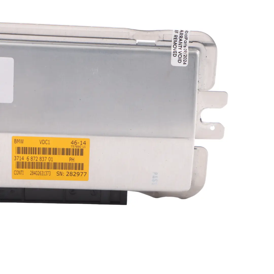 VDC Heck M Sportfahrwerk Steuergerät Modul für BMW F10 F20 F30 mit Teilenummer 6872837 BMW F10 F20 F30 VDC Heck M Sportfahrwerk Steuergerät Modul - SKU 6872837 - Teilenummer 6872837
