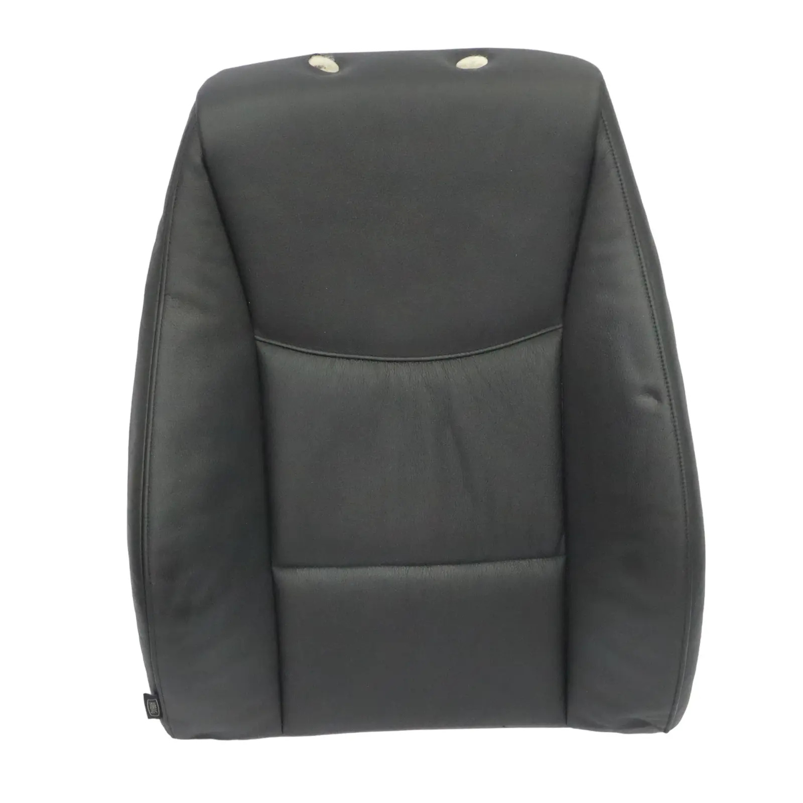 Seat Backrest BMW E90 E91 Front Heated Seat Back Cover Right O/S Black Leather