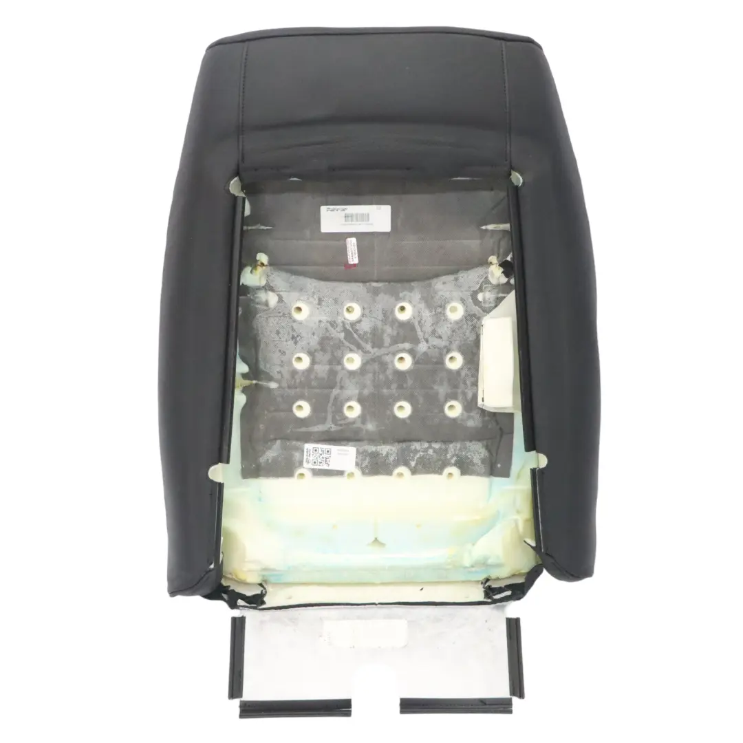 Backrest BMW E90 E91 Front Heated Seat Back Cover Right O/S Black Leather to Seat with Part number 7147742 Seat Backrest BMW E90 E91 Front Heated Seat Back Cover Right O/S Black Leather - SKU 7147742-1 - Part number 7147742