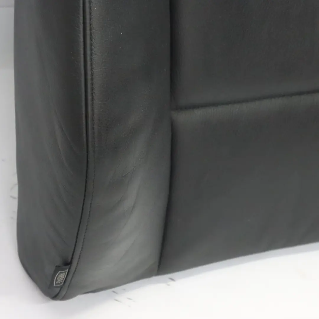 BMW E90 E91 Sitz Vorne Rechts Lehne Bezug Leder Schwarz - SKU 7147742-1 - Teilenummer 7147742