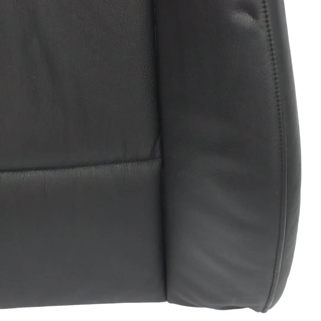 BMW E90 E91 Sitz Vorne Rechts Lehne Bezug Leder Schwarz - SKU 7147742-1 - Teilenummer 7147742