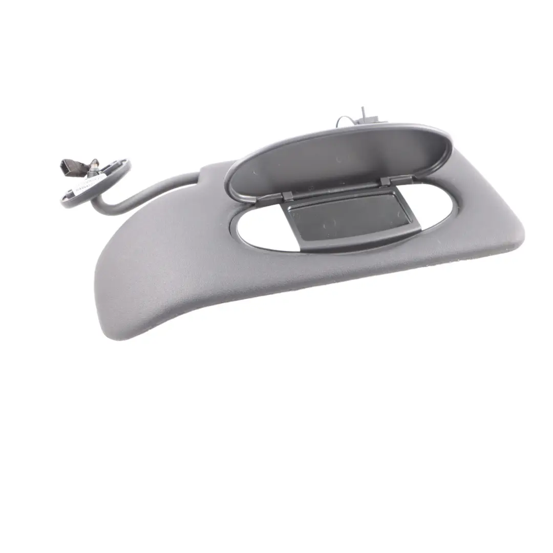 Sun Visor Left N/S Mirror Panel Cover Sunvisor Black to Mini R53 with Part number 6963959 Mini R53 Sun Visor Left N/S Mirror Panel Cover Sunvisor Black - SKU 6963959 - Part number 6963959
