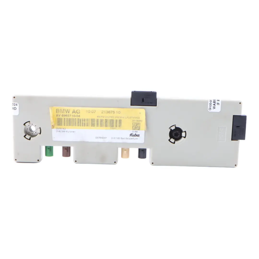 Radio Signal Aerial Antenna Amplfier Diversity 315Mhz Booster to BMW E92 with Part number 6965710 BMW E92 Radio Signal Aerial Antenna Amplfier Diversity 315Mhz Booster - SKU 6965710 - Part number 6965710