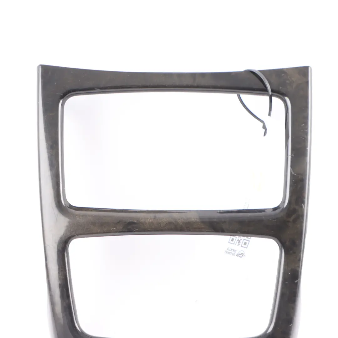 BMW E92 E93 Mittelkonsole Hinten Abdeckung Pappel Holzmaserung Grau - SKU 6966471-2 - Teilenummer 6966471