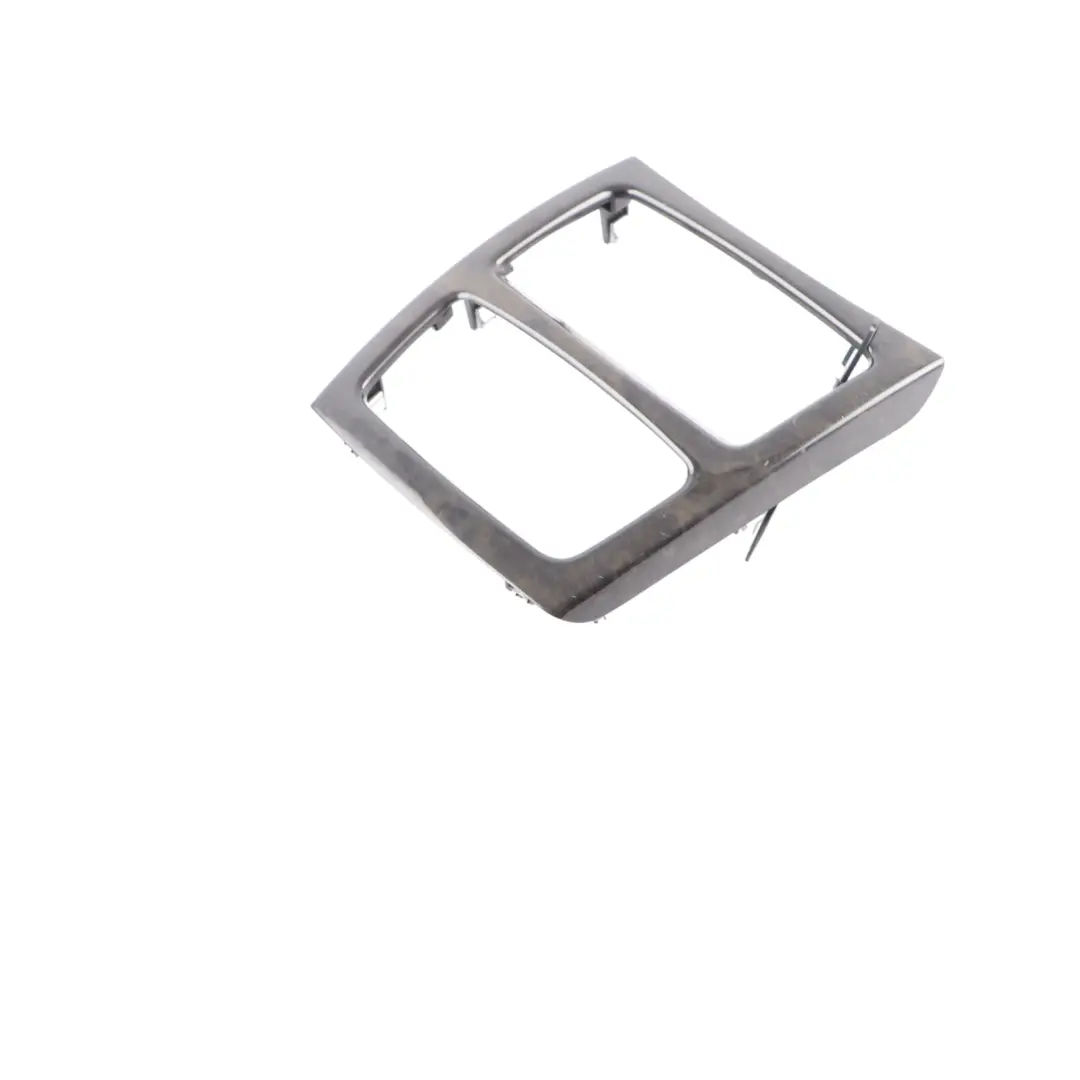 BMW E92 E93 Mittelkonsole Hinten Abdeckung Pappel Holzmaserung Grau - SKU 6966471-2 - Teilenummer 6966471