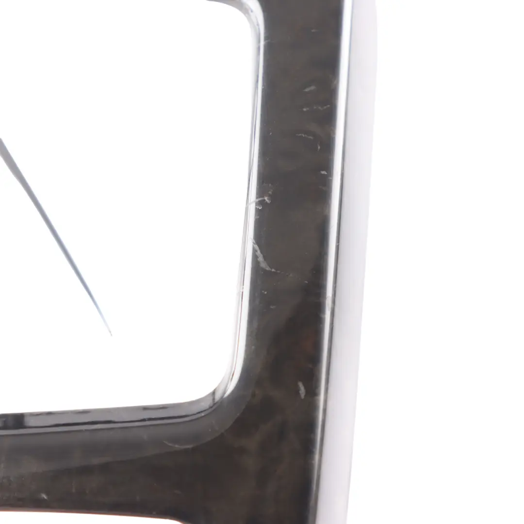 BMW E92 E93 Mittelkonsole Hinten Abdeckung Pappel Holzmaserung Grau - SKU 6966471-2 - Teilenummer 6966471