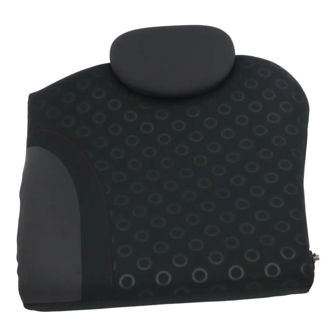 Asiento Trasero Respaldo Cubierta Izquierda Tela Seven Panther Black para Mini R50 con número de pieza 6969881 Mini R50 Asiento Trasero Respaldo Cubierta Izquierda Tela Seven Panther Black - SKU 6969881 - Número de pieza 6969881