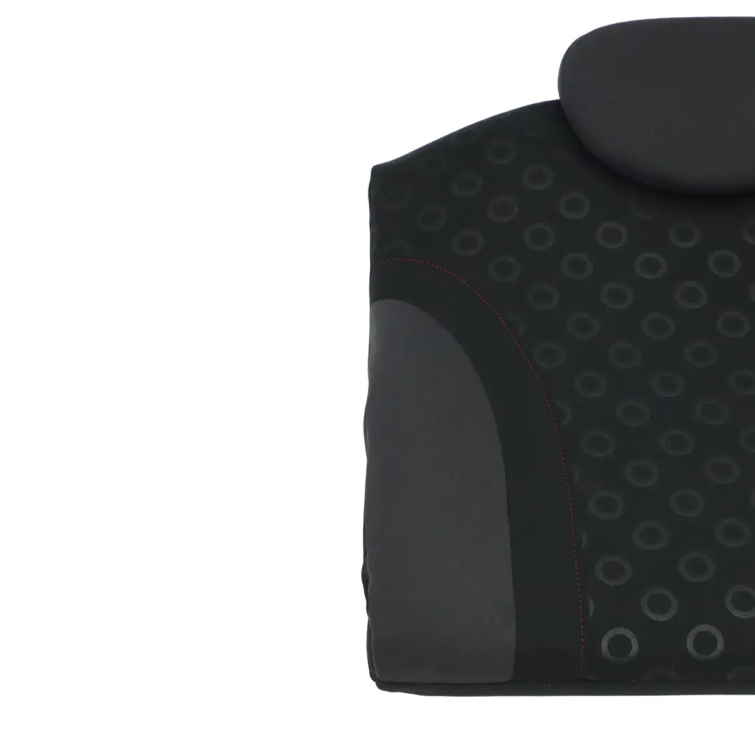 Asiento Trasero Respaldo Cubierta Izquierda Tela Seven Panther Black para Mini R50 con número de pieza 6969881 Mini R50 Asiento Trasero Respaldo Cubierta Izquierda Tela Seven Panther Black - SKU 6969881 - Número de pieza 6969881