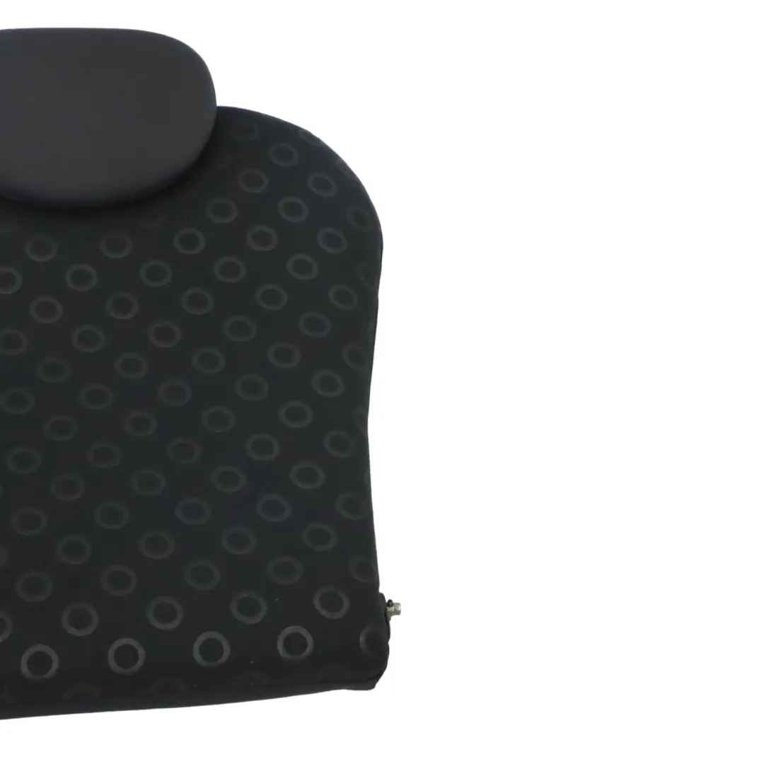 Mini R50 Rear Seat Backrest Cover Left N/S Cloth Fabric Seven Panther Black - SKU 6969881 - Part number 6969881