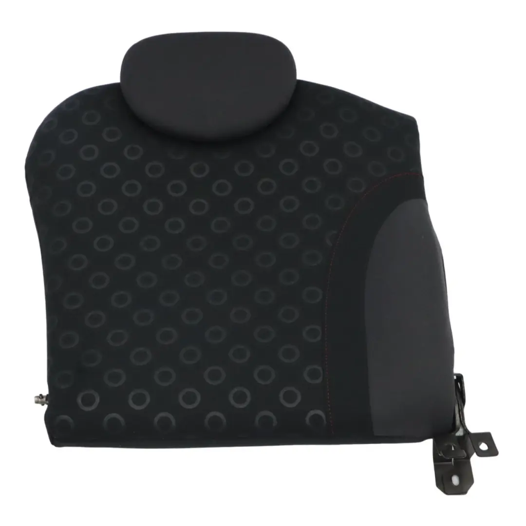 Mini R50 Rear Seat Backrest Cover Right O/S Cloth Fabric Seven Panther Black - SKU 6969882 - Part number 6969882