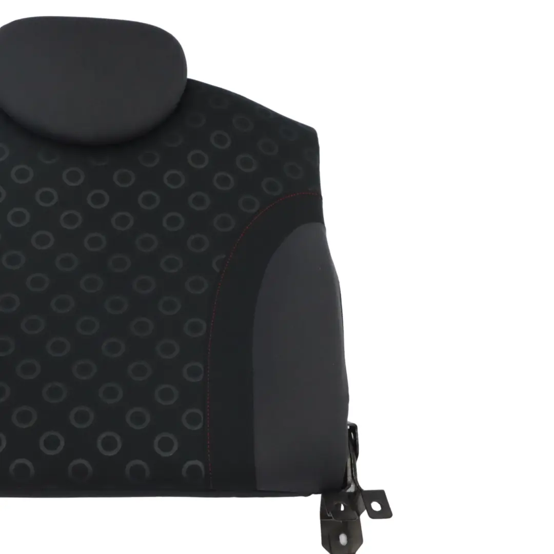 Backrest Cover Right O/S Cloth Fabric Seven Panther Black to Mini R50 Rear Seat with Part number 6969882 Mini R50 Rear Seat Backrest Cover Right O/S Cloth Fabric Seven Panther Black - SKU 6969882 - Part number 6969882