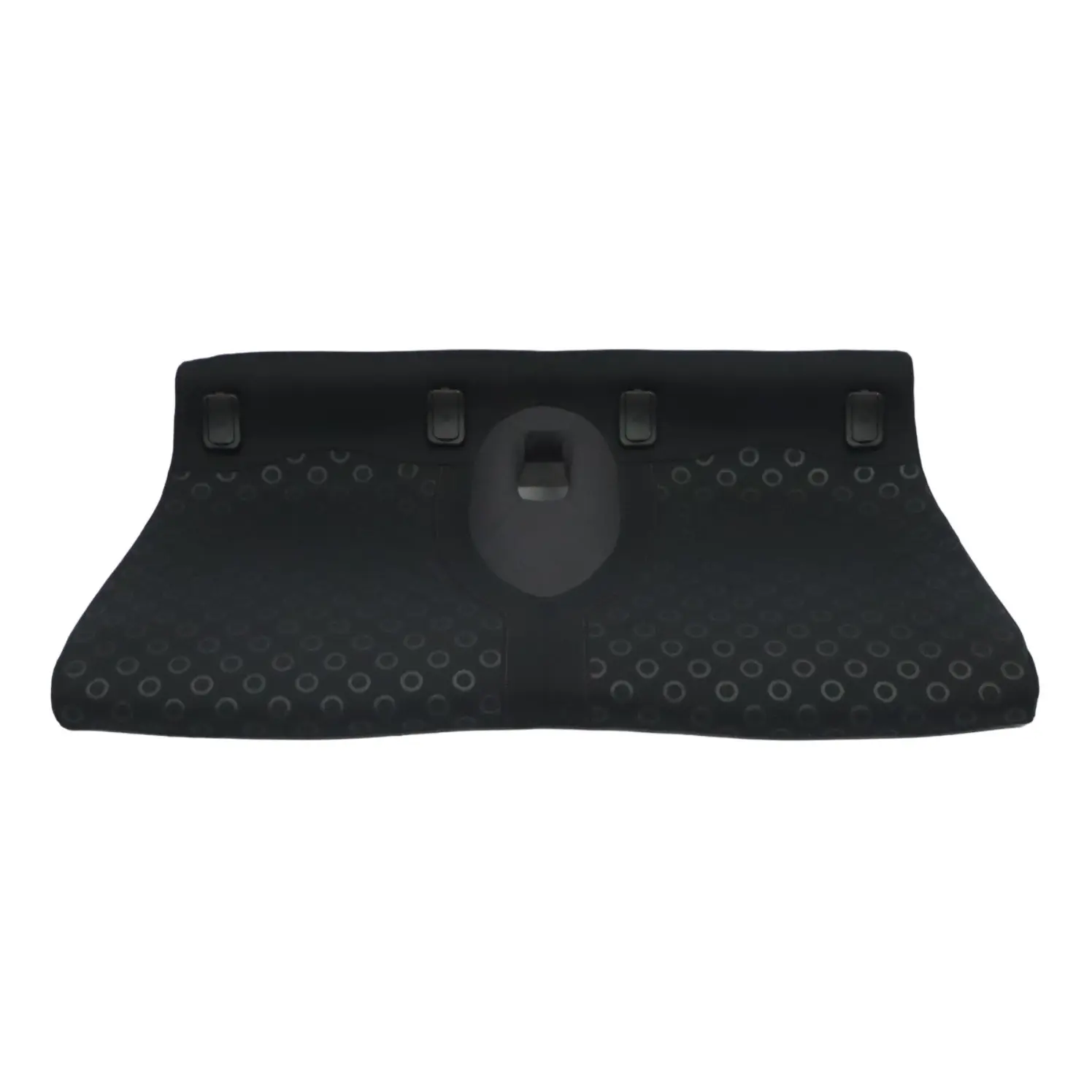 Mini R50 Asiento Trasero Banco Funda Base Tela Seven Panther Black Negro