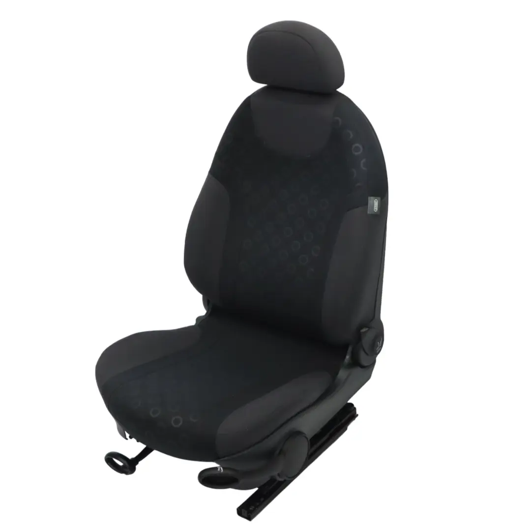 Asiento Delantero Izquierdo Tela Siete Negro Pantera para Mini Cooper One R50 con número de pieza 6971151 Mini Cooper One R50 Asiento Delantero Izquierdo Tela Siete Negro Pantera - SKU 6971151-1 - Número de pieza 6971151