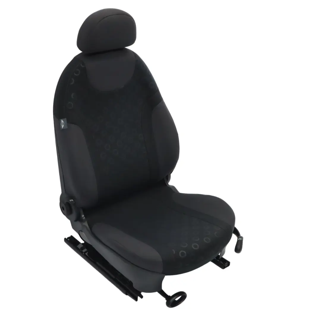 Asiento Delantero Izquierdo Tela Siete Negro Pantera para Mini Cooper One R50 con número de pieza 6971151 Mini Cooper One R50 Asiento Delantero Izquierdo Tela Siete Negro Pantera - SKU 6971151-1 - Número de pieza 6971151