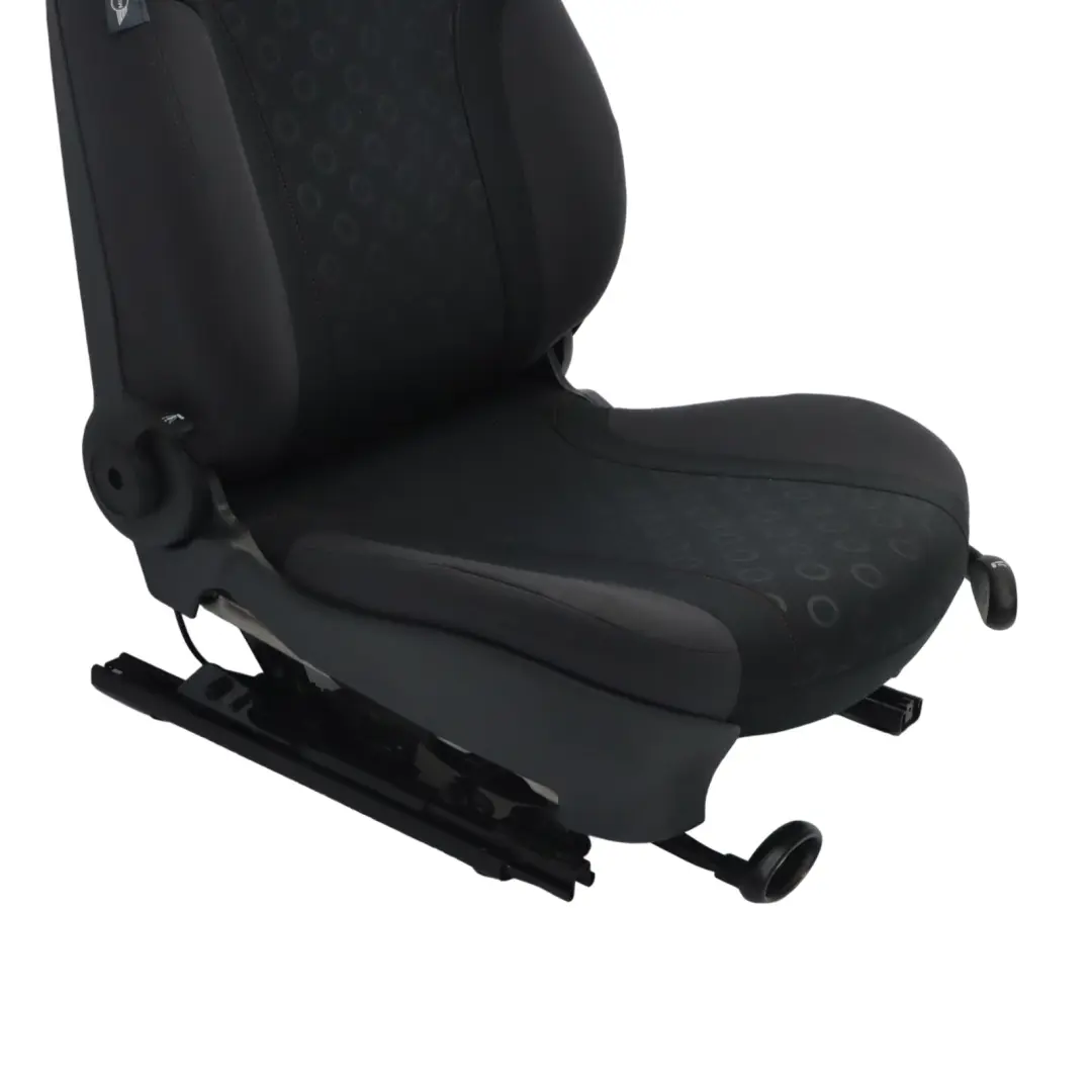 Asiento Delantero Izquierdo Tela Siete Negro Pantera para Mini Cooper One R50 con número de pieza 6971151 Mini Cooper One R50 Asiento Delantero Izquierdo Tela Siete Negro Pantera - SKU 6971151-1 - Número de pieza 6971151
