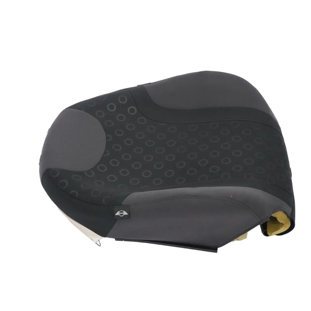 Mini One R50 Seat Backrest Front Left N/S Fabric Seven Panther Black Interior - SKU 6971151 - Part number 6971151
