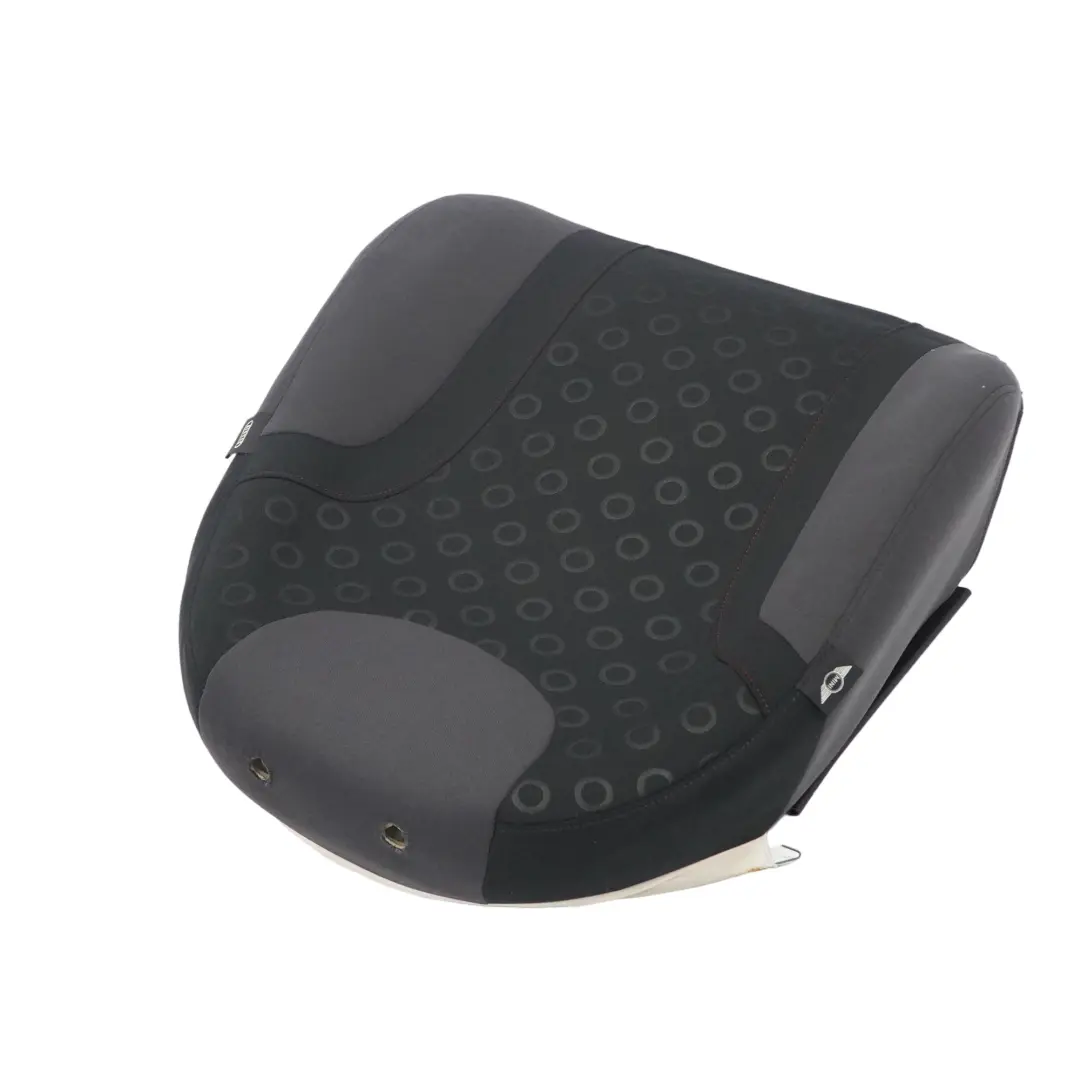 Respaldo Delantero Izquierdo Tela Siete Interior Negro Pantera para Mini One R50 con número de pieza 6971151 Mini One R50 Respaldo Delantero Izquierdo Tela Siete Interior Negro Pantera - SKU 6971151 - Número de pieza 6971151