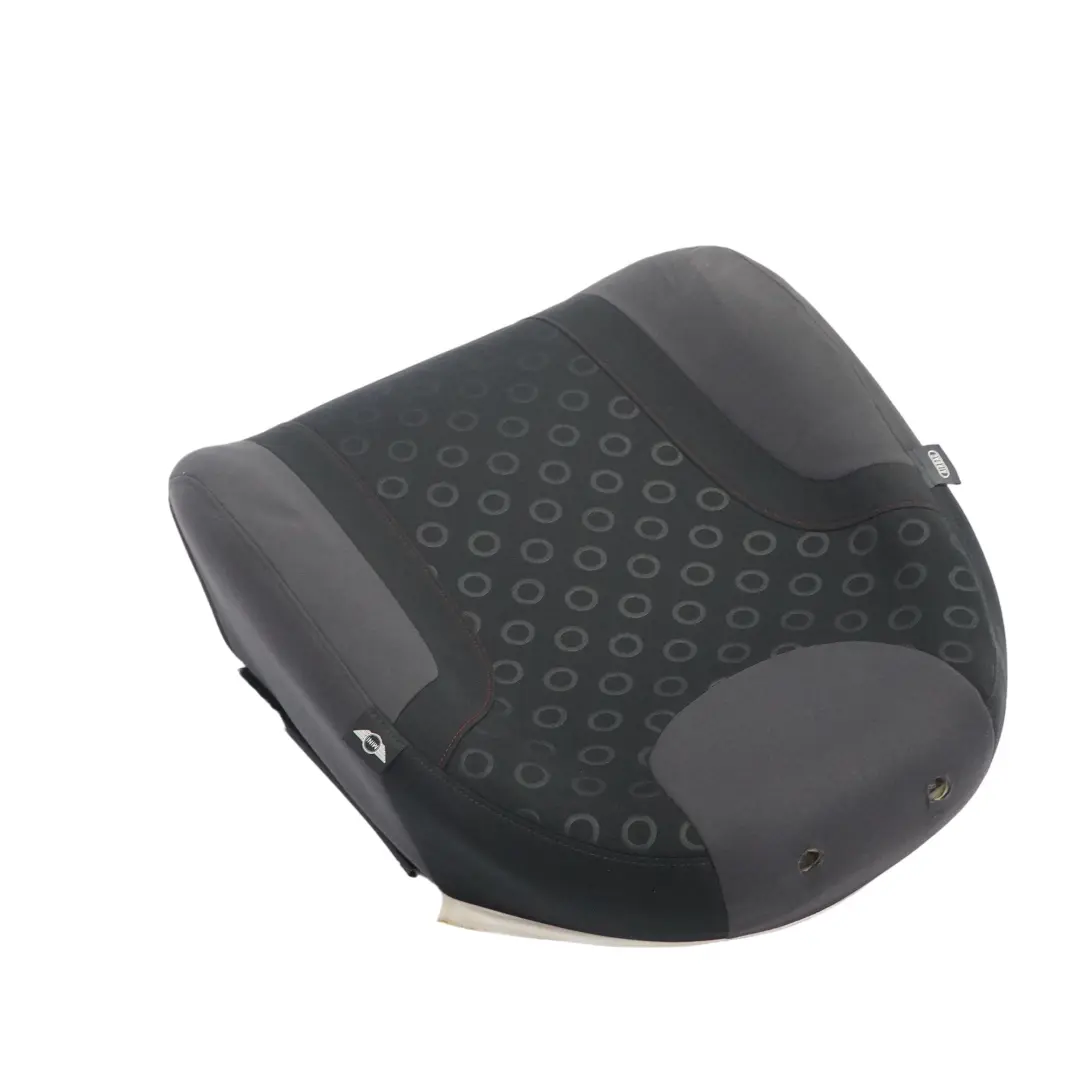 Oparcie Fotela Prawy Przód Materiał Seven Panther Czarne do Mini One R50 o numerze 6971152 Mini One R50 Oparcie Fotela Prawy Przód Materiał Seven Panther Czarne - SKU 6971152 - Numer Części 6971152