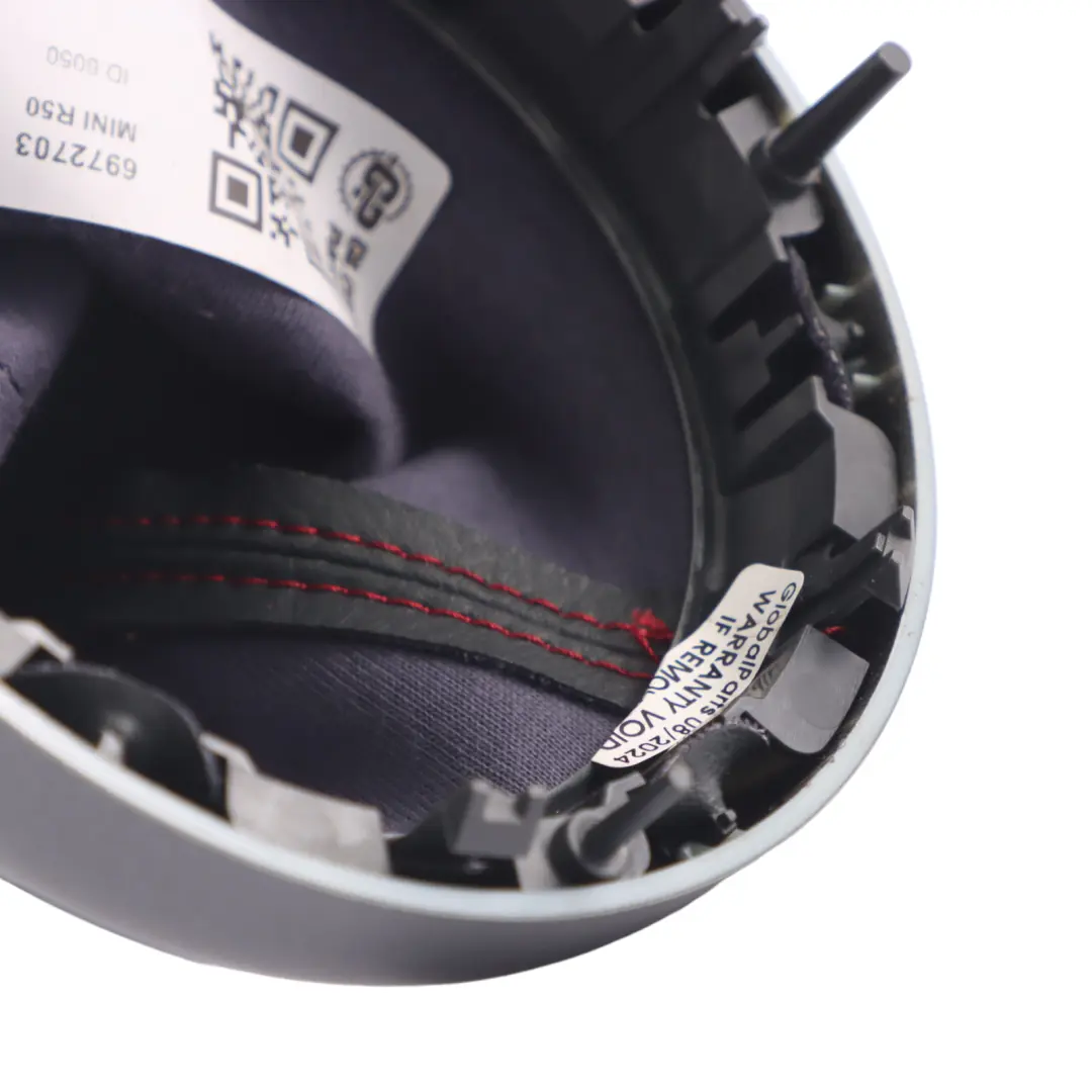 Mieszek Dźwigni Zmiany Biegów Skóra do Mini R50 o numerze 6972703 Mini R50 Mieszek Dźwigni Zmiany Biegów Skóra - SKU 6972703 - Numer Części 6972703