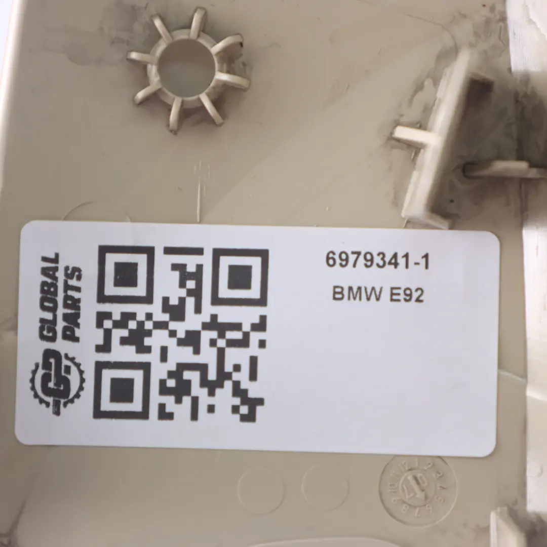 Osłona Fotela Lewa Beżowa do BMW E92 o numerze 6979341 BMW E92 Osłona Fotela Lewa Beżowa - SKU 6979341-1 - Numer Części 6979341