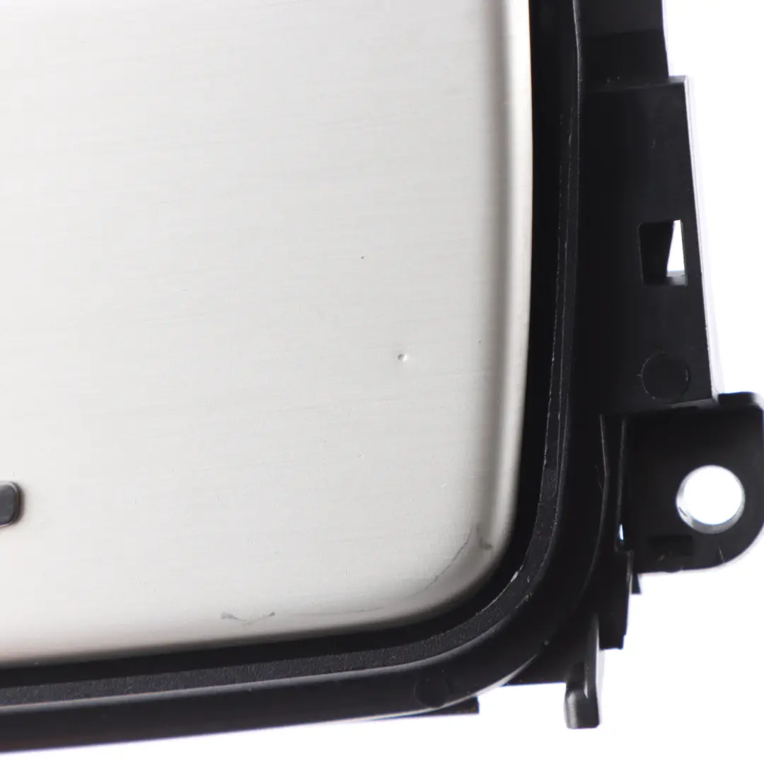 BMW Série 3 1 E90 E91 Cendrier Couvre Cache-Console Centrale Aluminium Brossé - SKU 6982453-1 - Numéro de pièce 6982453