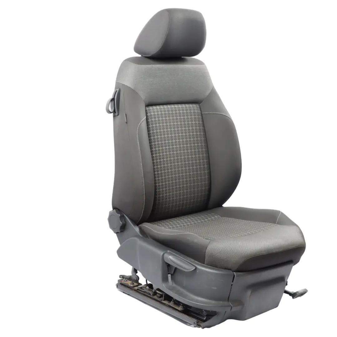 Front Right O/S 2 Door Fabric Titan Black Grey to VW Volkswagen Polo 6R Seat with Part number 6C0881806G VW Volkswagen Polo 6R Seat Front Right O/S 2 Door Fabric Titan Black Grey - SKU 6C0881806G-1 - Part number 6C0881806G