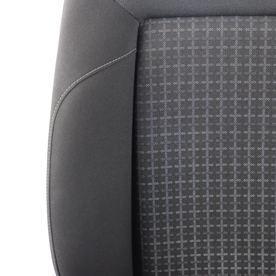 Front Left N/S 2 Door Fabric Cloth Titan Black Grey Art to Volkswagen Polo 6R Seat with Part number 6C0881806G Volkswagen Polo 6R Seat Front Left N/S 2 Door Fabric Cloth Titan Black Grey Art - SKU 6C0881806G - Part number 6C0881806G