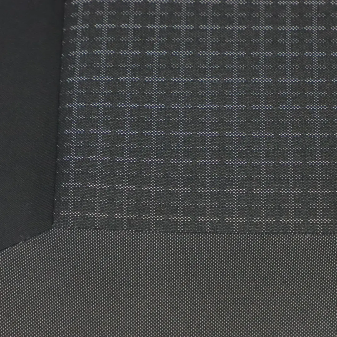 Volkswagen Polo Mk5 6R Funda Asiento Trasero Izquierdo Banqueta Tela Negro Gris - SKU 6C0885405C - Número de pieza 6C0885405C