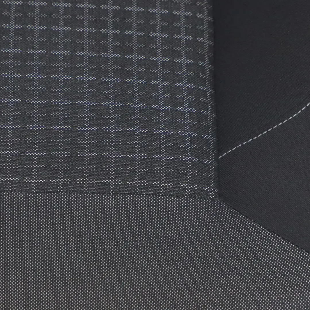 Mk5 6R Seat Cover Rear Left N/S Bench Fabric Titan Black Grey to Volkswagen Polo with Part number 6C0885405C Volkswagen Polo Mk5 6R Seat Cover Rear Left N/S Bench Fabric Titan Black Grey - SKU 6C0885405C - Part number 6C0885405C