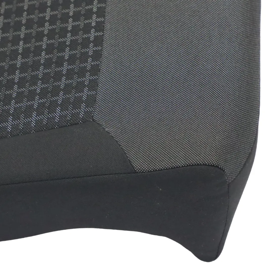 Volkswagen Polo Mk5 6R Seat Cover Rear Left N/S Bench Fabric Titan Black Grey - SKU 6C0885405C - Part number 6C0885405C