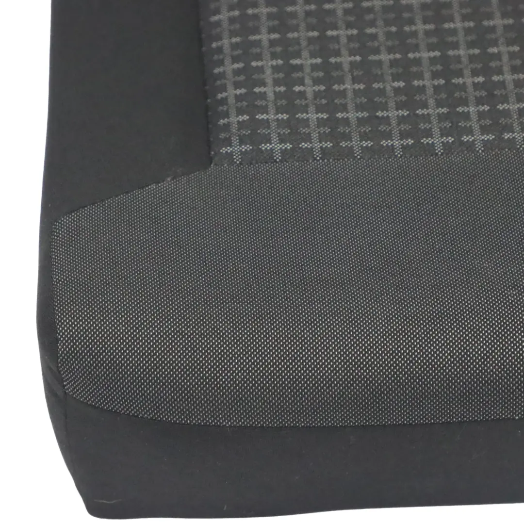 Volkswagen Polo Mk5 6R Seat Cover Rear Left N/S Bench Fabric Titan Black Grey - SKU 6C0885405C - Part number 6C0885405C
