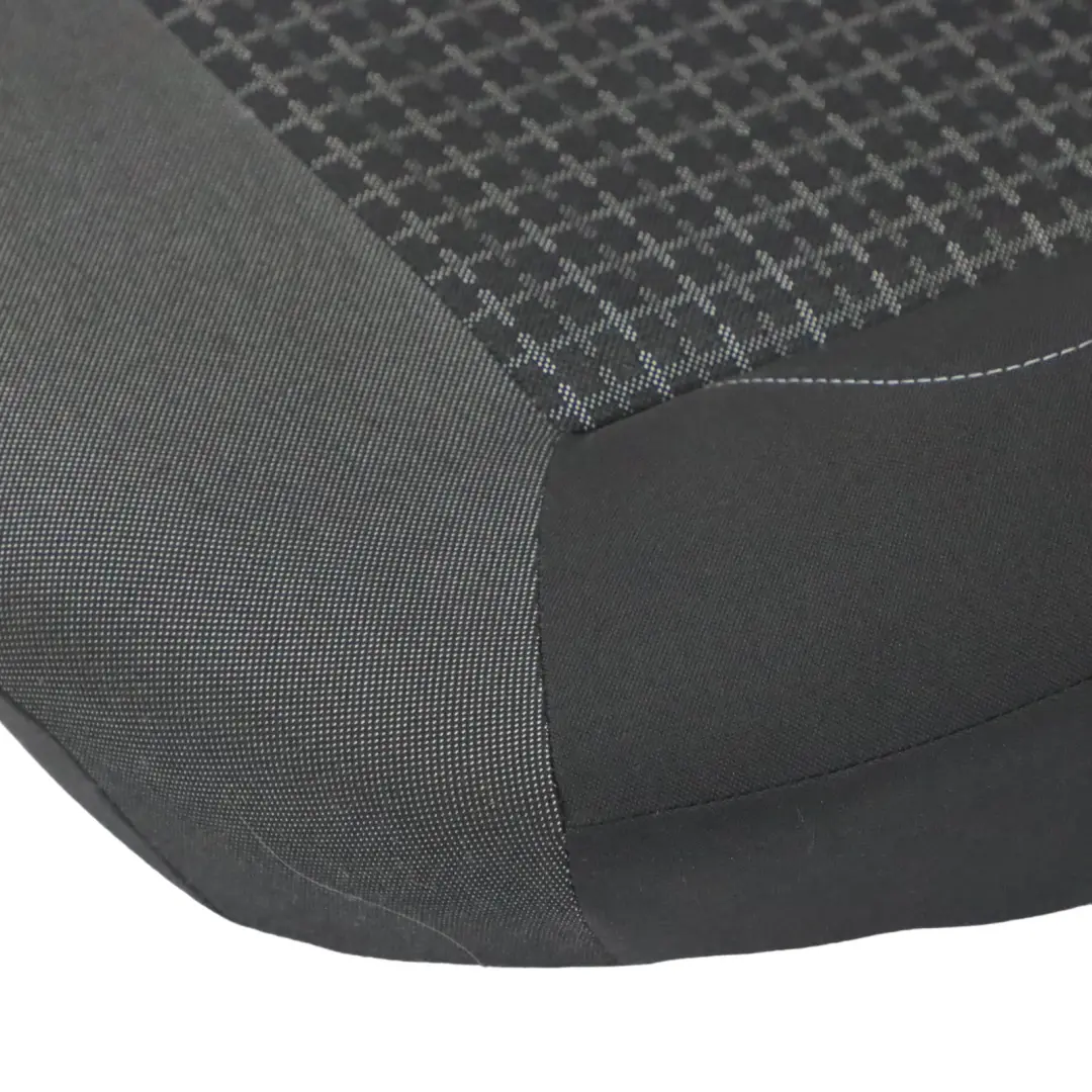Volkswagen Polo Mk5 6R Seat Cover Rear Left N/S Bench Fabric Titan Black Grey - SKU 6C0885405C - Part number 6C0885405C