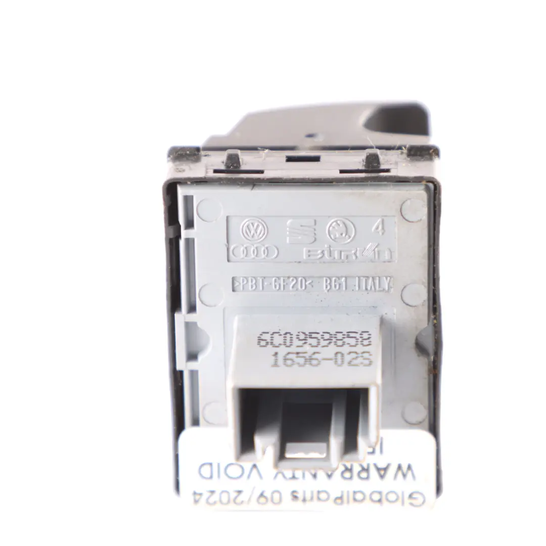Volkswagen Polo 6R Electric Window Regulator Driver's Side Switch - SKU 6C0959858 - Part number 6C0959858