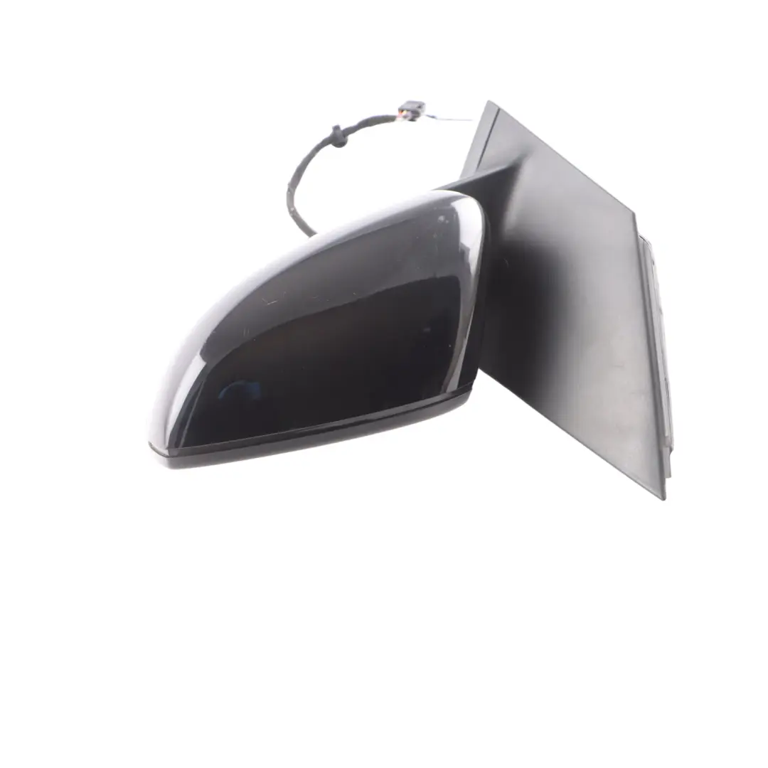 Volkswagen Polo 6R Outside Mirror Wing Left N/S Door Black - 041 - SKU RHD-6R2857507R-BLC - Part number 6R2857507R