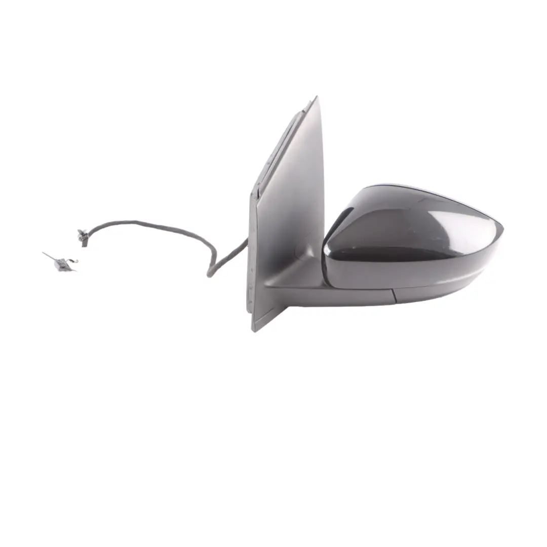 Outside Mirror Wing Left N/S Door Black - 041 to Volkswagen Polo 6R with Part number 6R2857507R Volkswagen Polo 6R Outside Mirror Wing Left N/S Door Black - 041 - SKU RHD-6R2857507R-BLC - Part number 6R2857507R