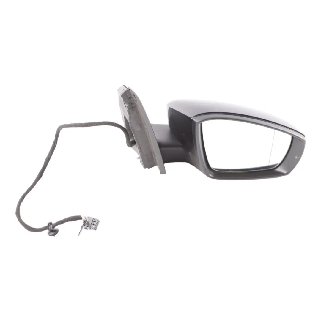 Outside Mirror Wing Right O/S Door Black - 041 to Volkswagen Polo 6R with Part number 6R2857508R Volkswagen Polo 6R Outside Mirror Wing Right O/S Door Black - 041 - SKU RHD-6R2857508R-BLC - Part number 6R2857508R