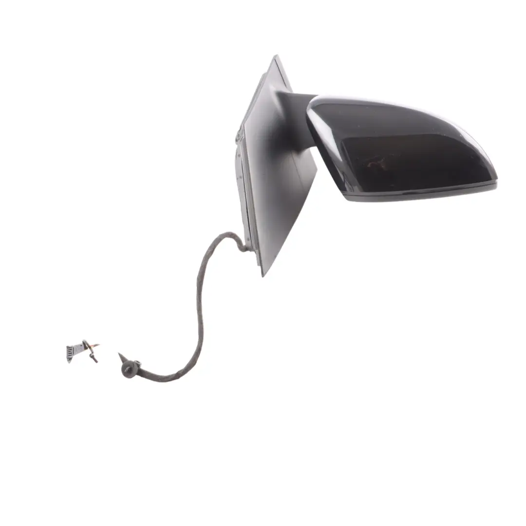 Volkswagen Polo 6R Outside Mirror Wing Right O/S Door Black - 041 - SKU RHD-6R2857508R-BLC - Part number 6R2857508R