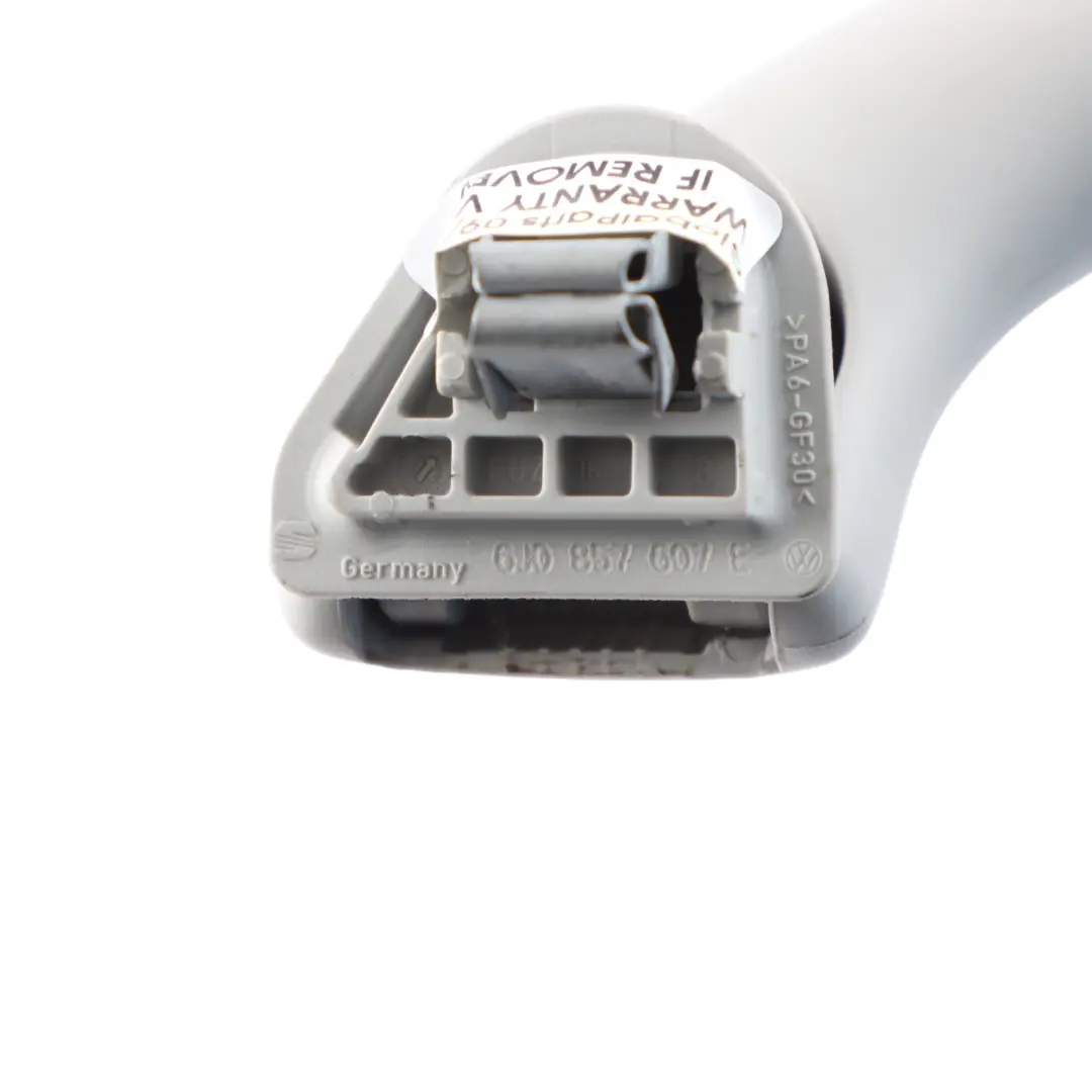 6J Roof Grab Handle Front Right Left N/O/S Grey to Seat Ibiza with Part number 6J0857607E Seat Ibiza 6J Roof Grab Handle Front Right Left N/O/S Grey - SKU 6J0857607E - Part number 6J0857607E